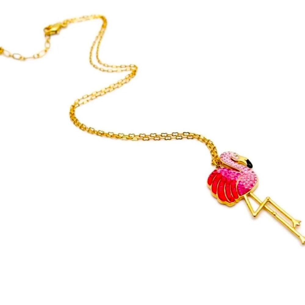 Rare Authentic Swarovski Pink Flamingo 🦩 NEW